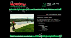 Desktop Screenshot of groundsman.com.au